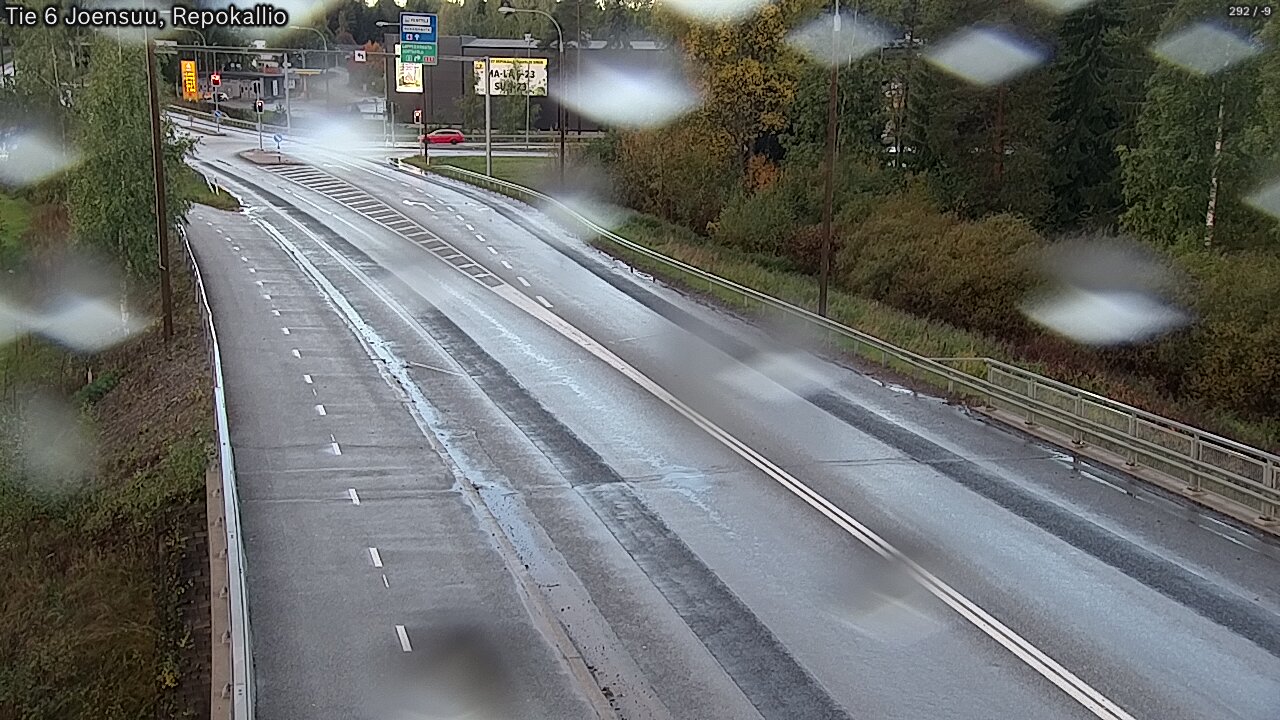 Weather Camera Image Väg 6 Joensuu, Repokallio, Joensuu, Pohjois-Karjala