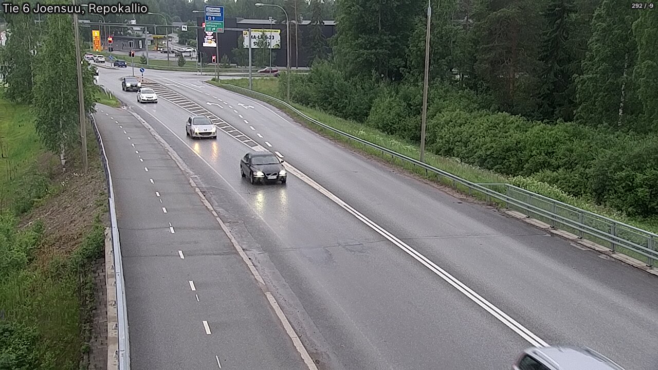 Kelikamerat Kuva Tie 6 Joensuu, Repokallio, Joensuu, Pohjois-Karjala