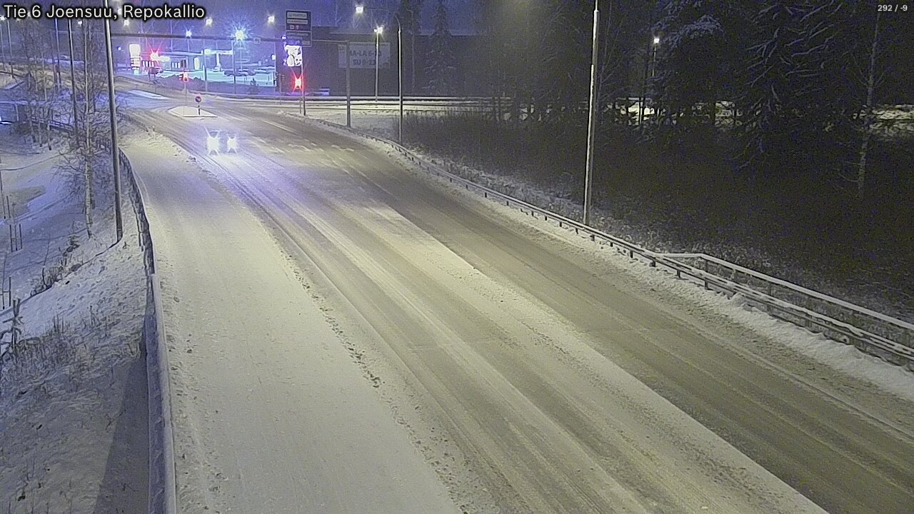 Weather Camera Image Väg 6 Joensuu, Repokallio, Joensuu, Pohjois-Karjala