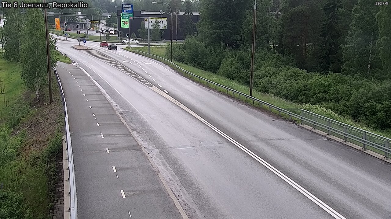 Weather Camera Image Road 6 Joensuu, Repokallio, Joensuu, Pohjois-Karjala