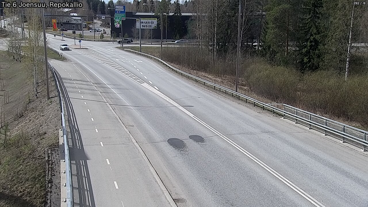 Weather Camera Image Road 6 Joensuu, Repokallio, Joensuu, Pohjois-Karjala