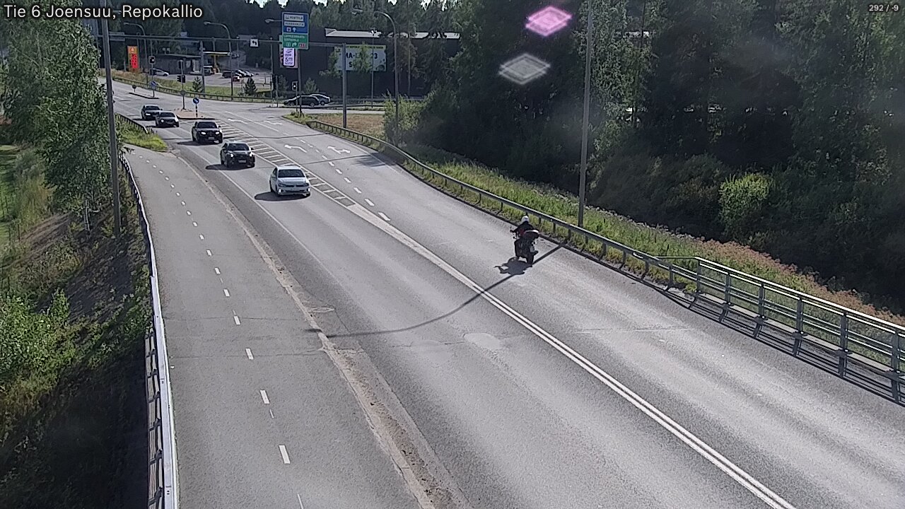 Kelikamerat Kuva Tie 6 Joensuu, Repokallio, Joensuu, Pohjois-Karjala