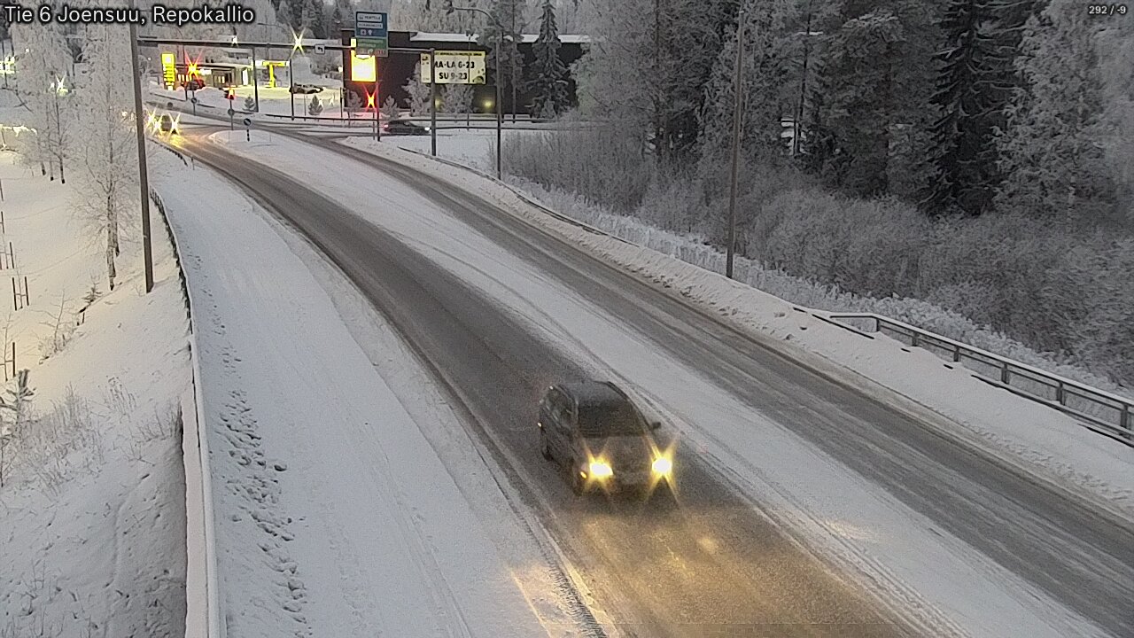 Kelikamerat Kuva Tie 6 Joensuu, Repokallio, Joensuu, Pohjois-Karjala