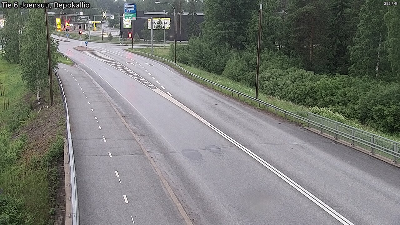 Kelikamerat Kuva Tie 6 Joensuu, Repokallio, Joensuu, Pohjois-Karjala