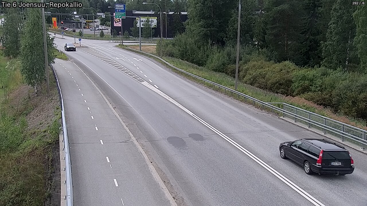 Weather Camera Image Road 6 Joensuu, Repokallio, Joensuu, Pohjois-Karjala