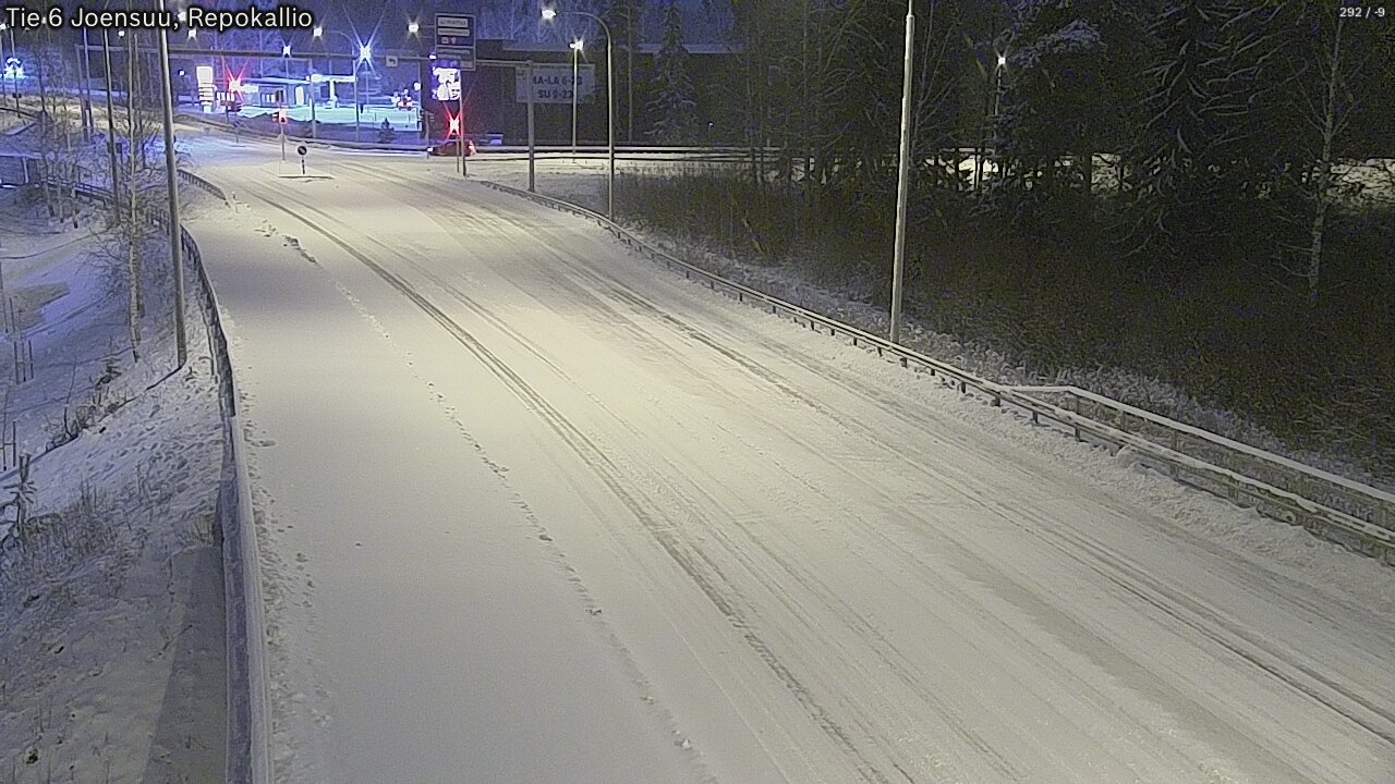 Kelikamerat Kuva Tie 6 Joensuu, Repokallio, Joensuu, Pohjois-Karjala