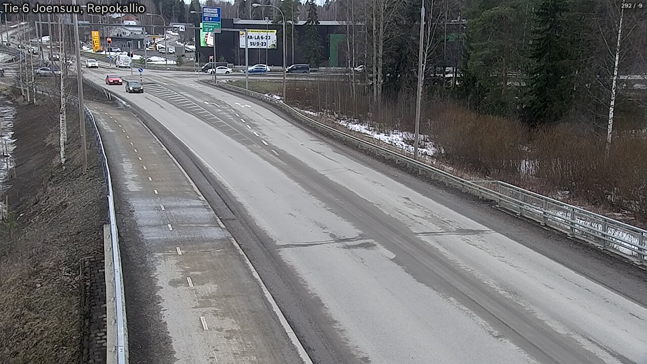 Kelikamerat Kuva Tie 6 Joensuu, Repokallio, Joensuu, Pohjois-Karjala