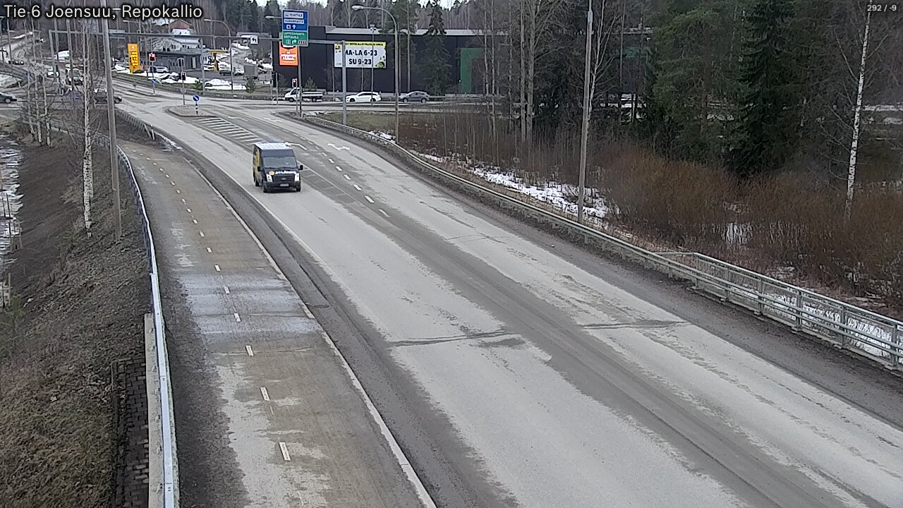 Kelikamerat Kuva Tie 6 Joensuu, Repokallio, Joensuu, Pohjois-Karjala