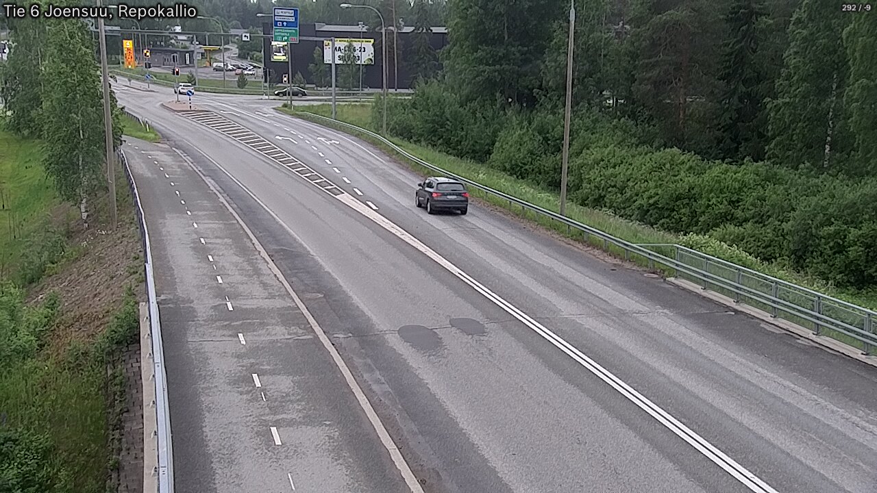 Kelikamerat Kuva Tie 6 Joensuu, Repokallio, Joensuu, Pohjois-Karjala