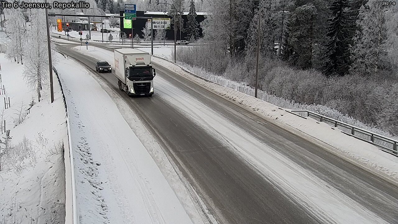 Weather Camera Image Road 6 Joensuu, Repokallio, Joensuu, Pohjois-Karjala