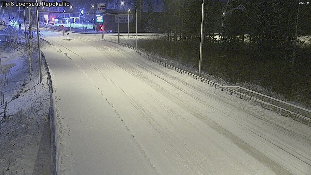 Kelikamerat Kuva Tie 6 Joensuu, Repokallio, Joensuu, Pohjois-Karjala