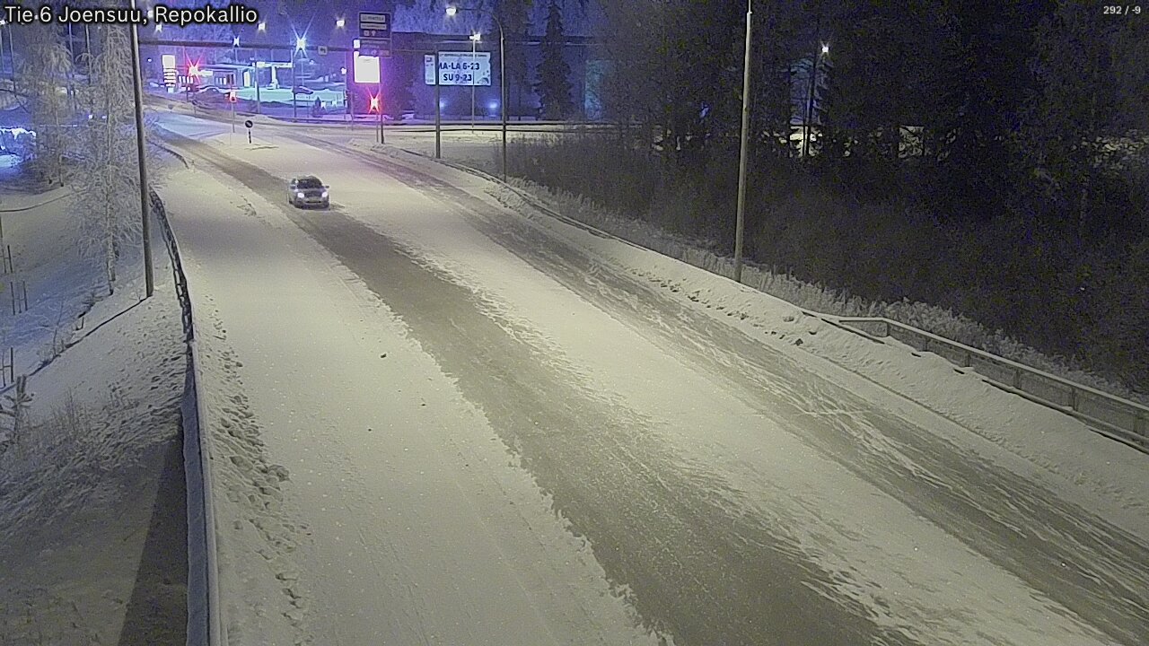 Kelikamerat Kuva Tie 6 Joensuu, Repokallio, Joensuu, Pohjois-Karjala