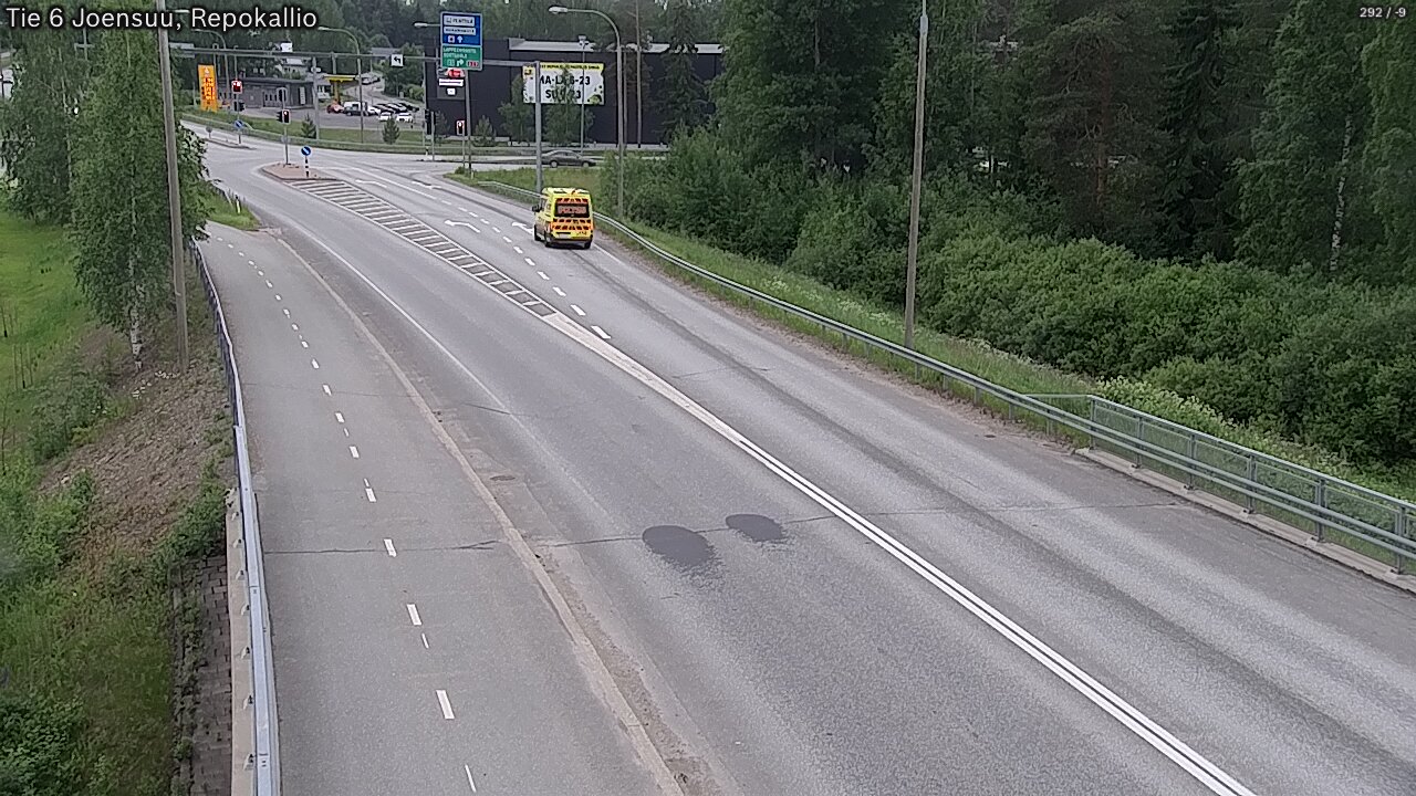 Kelikamerat Kuva Tie 6 Joensuu, Repokallio, Joensuu, Pohjois-Karjala