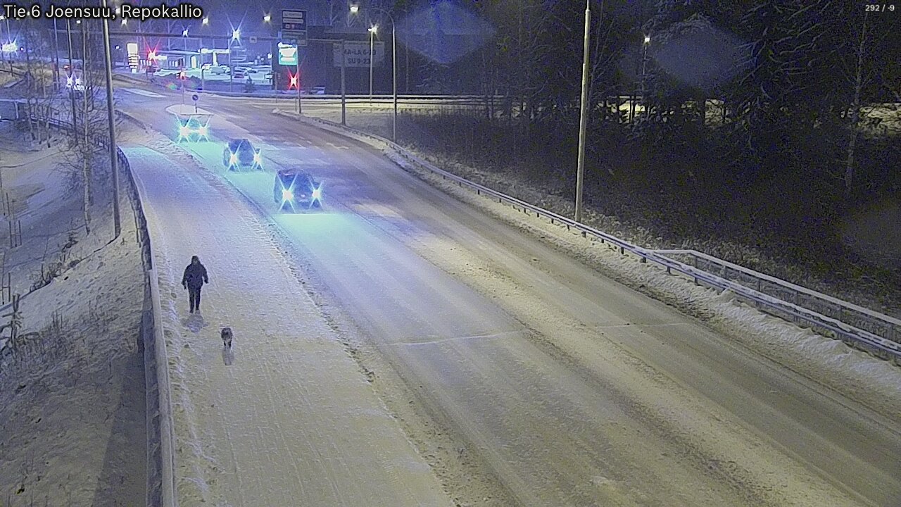 Kelikamerat Kuva Tie 6 Joensuu, Repokallio, Joensuu, Pohjois-Karjala