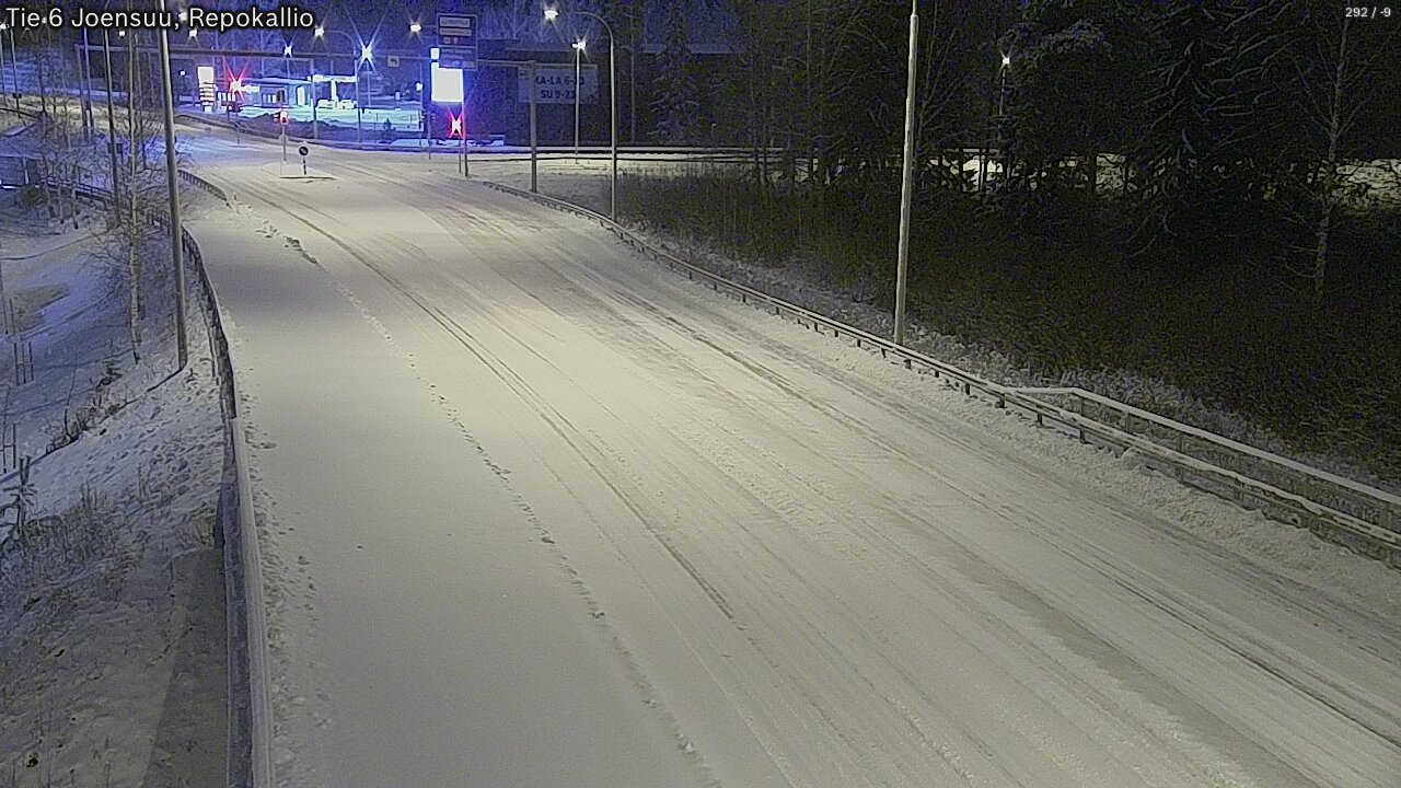 Kelikamerat Kuva Tie 6 Joensuu, Repokallio, Joensuu, Pohjois-Karjala