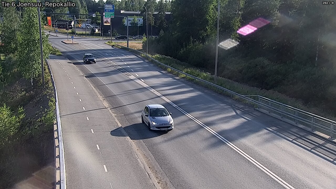 Kelikamerat Kuva Tie 6 Joensuu, Repokallio, Joensuu, Pohjois-Karjala