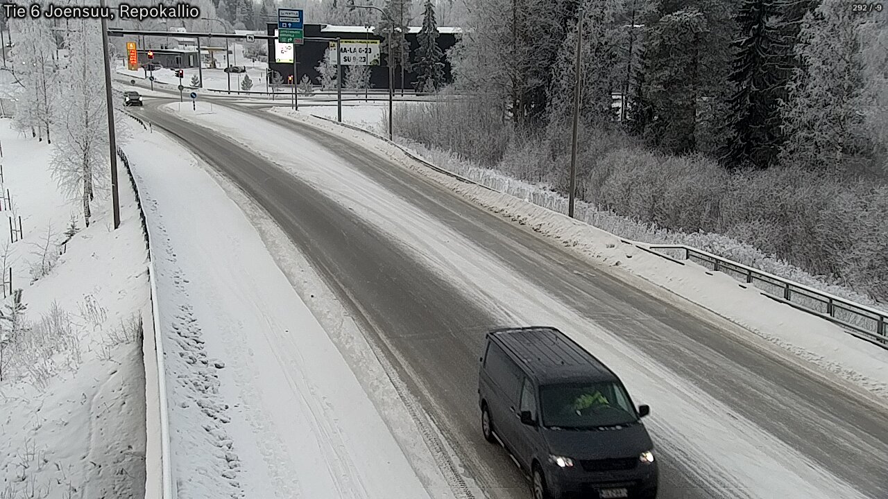 Weather Camera Image Road 6 Joensuu, Repokallio, Joensuu, Pohjois-Karjala