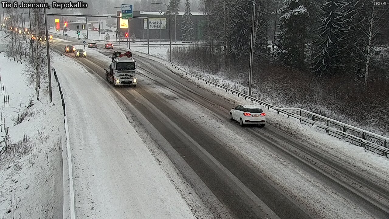 Kelikamerat Kuva Tie 6 Joensuu, Repokallio, Joensuu, Pohjois-Karjala