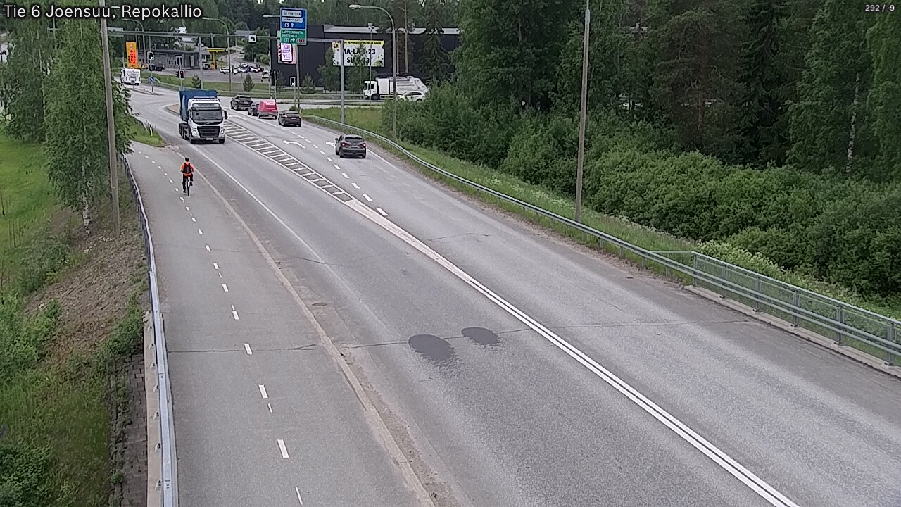 Kelikamerat Kuva Tie 6 Joensuu, Repokallio, Joensuu, Pohjois-Karjala