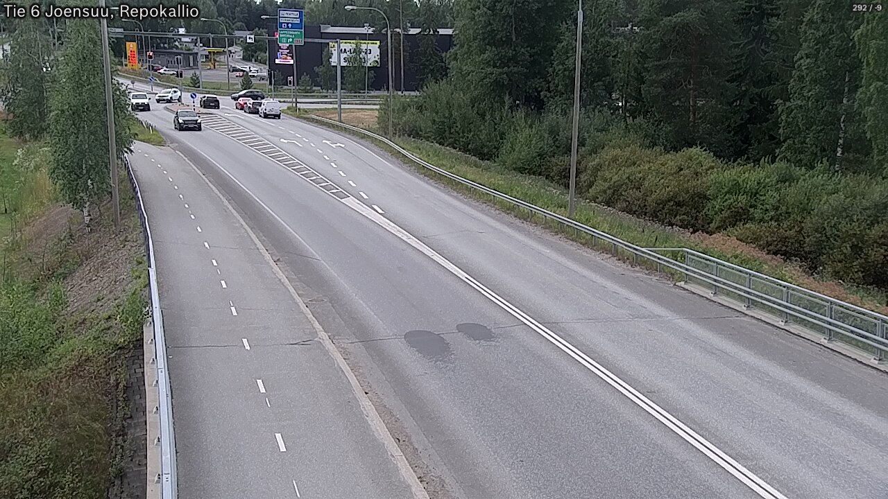 Weather Camera Image Road 6 Joensuu, Repokallio, Joensuu, Pohjois-Karjala