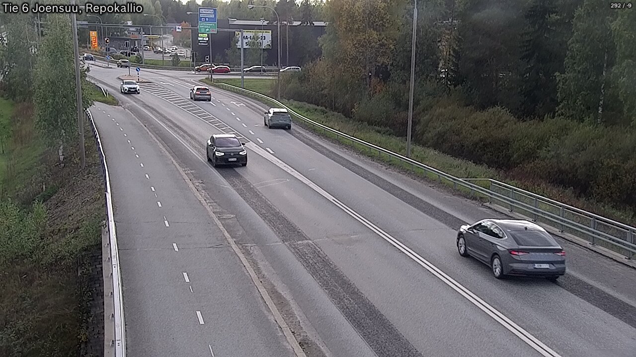 Weather Camera Image Road 6 Joensuu, Repokallio, Joensuu, Pohjois-Karjala