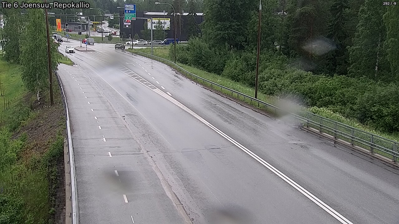 Weather Camera Image Road 6 Joensuu, Repokallio, Joensuu, Pohjois-Karjala
