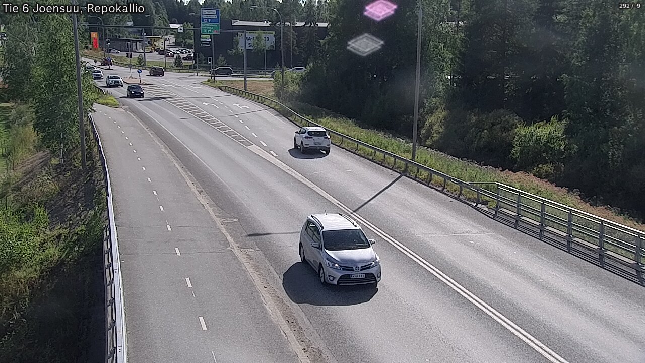 Kelikamerat Kuva Tie 6 Joensuu, Repokallio, Joensuu, Pohjois-Karjala