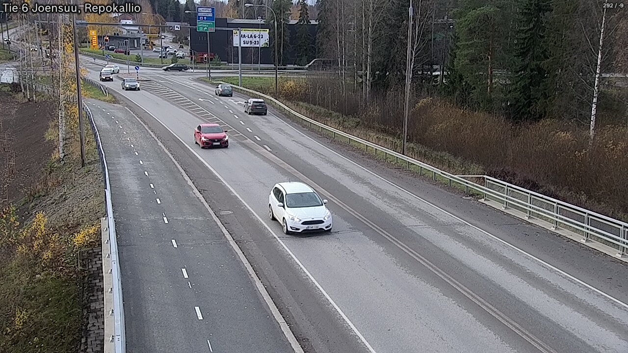 Kelikamerat Kuva Tie 6 Joensuu, Repokallio, Joensuu, Pohjois-Karjala