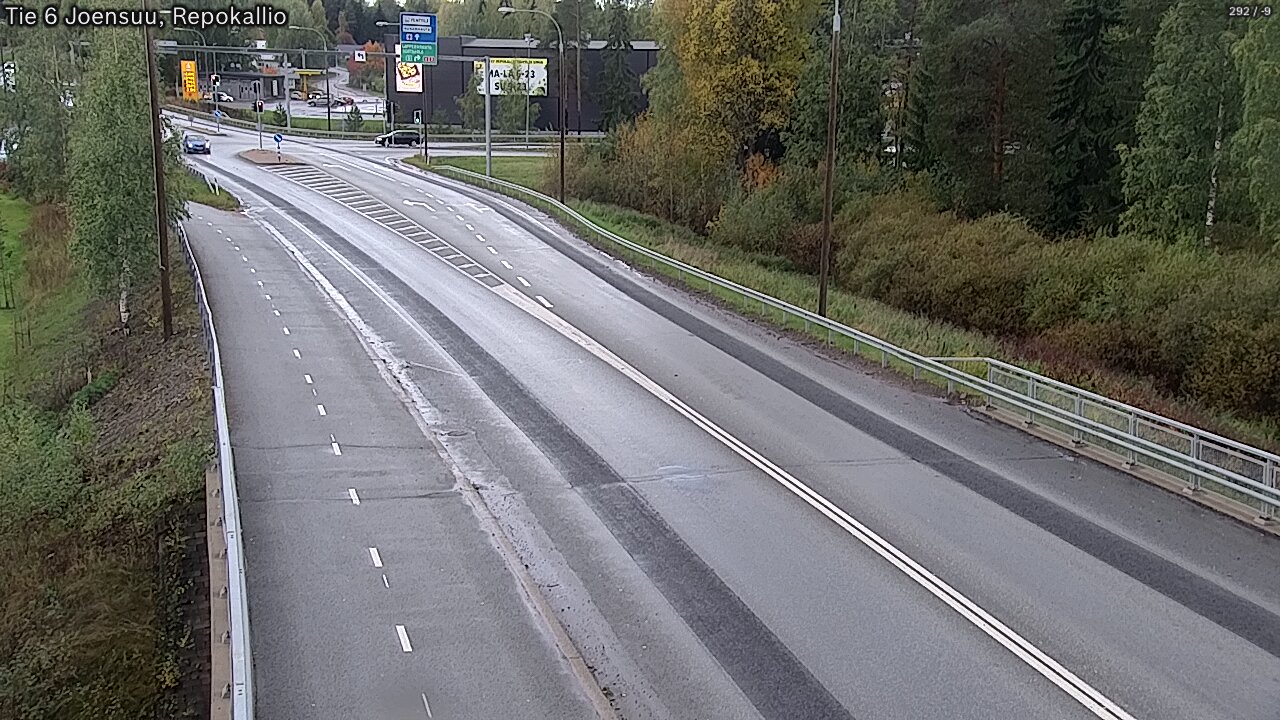Weather Camera Image Väg 6 Joensuu, Repokallio, Joensuu, Pohjois-Karjala
