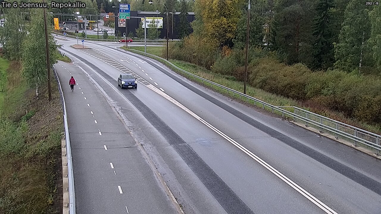 Weather Camera Image Road 6 Joensuu, Repokallio, Joensuu, Pohjois-Karjala