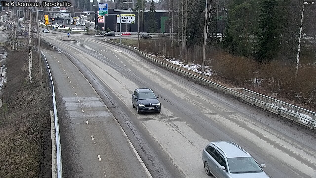Weather Camera Image Road 6 Joensuu, Repokallio, Joensuu, Pohjois-Karjala