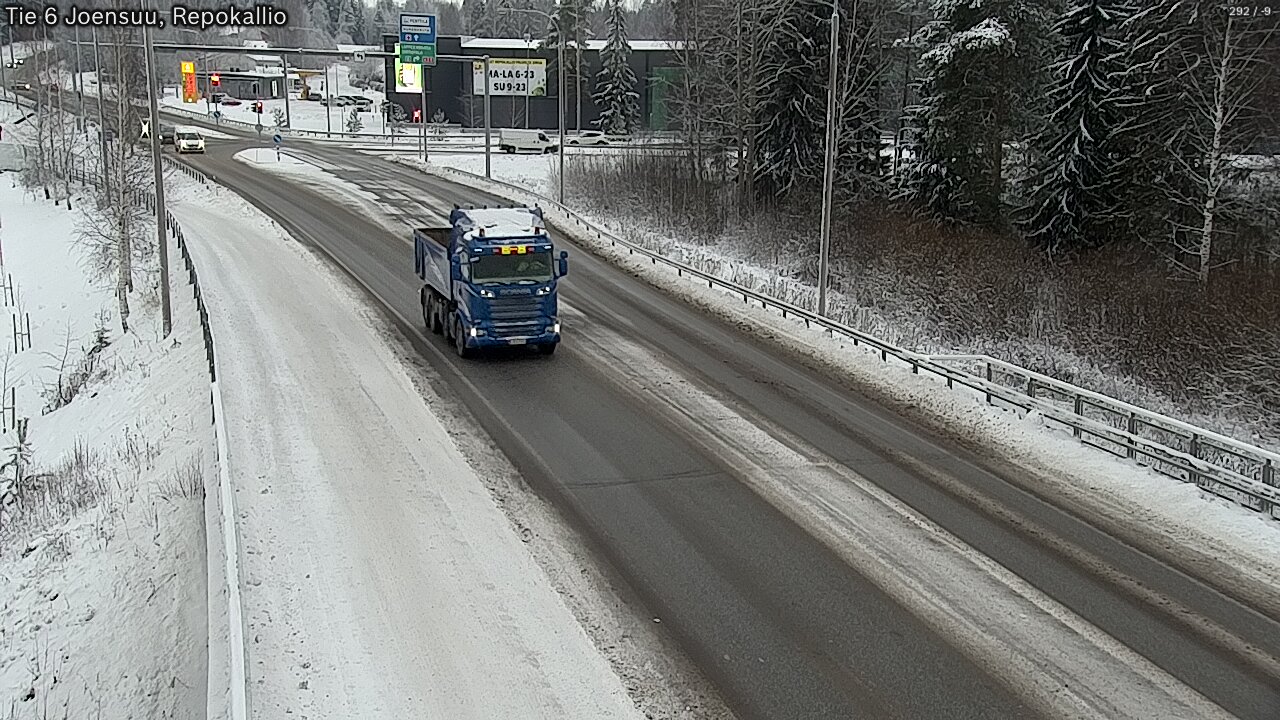 Kelikamerat Kuva Tie 6 Joensuu, Repokallio, Joensuu, Pohjois-Karjala