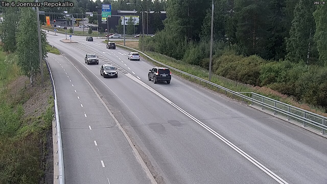 Kelikamerat Kuva Tie 6 Joensuu, Repokallio, Joensuu, Pohjois-Karjala
