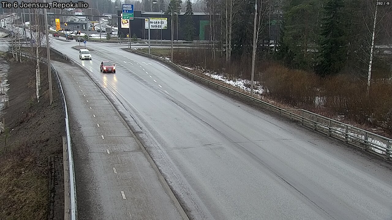 Kelikamerat Kuva Tie 6 Joensuu, Repokallio, Joensuu, Pohjois-Karjala