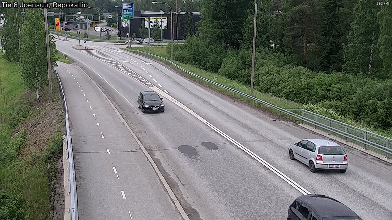 Kelikamerat Kuva Tie 6 Joensuu, Repokallio, Joensuu, Pohjois-Karjala