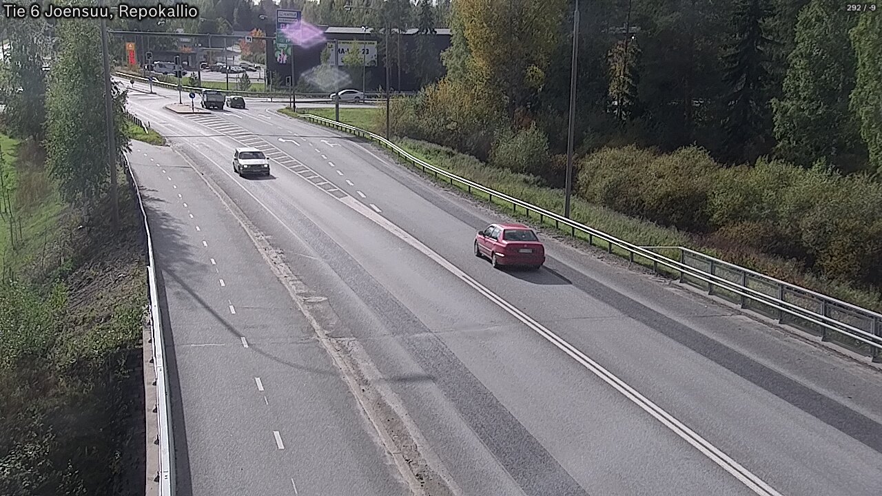 Weather Camera Image Road 6 Joensuu, Repokallio, Joensuu, Pohjois-Karjala