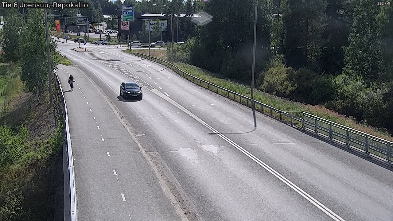 Kelikamerat Kuva Tie 6 Joensuu, Repokallio, Joensuu, Pohjois-Karjala