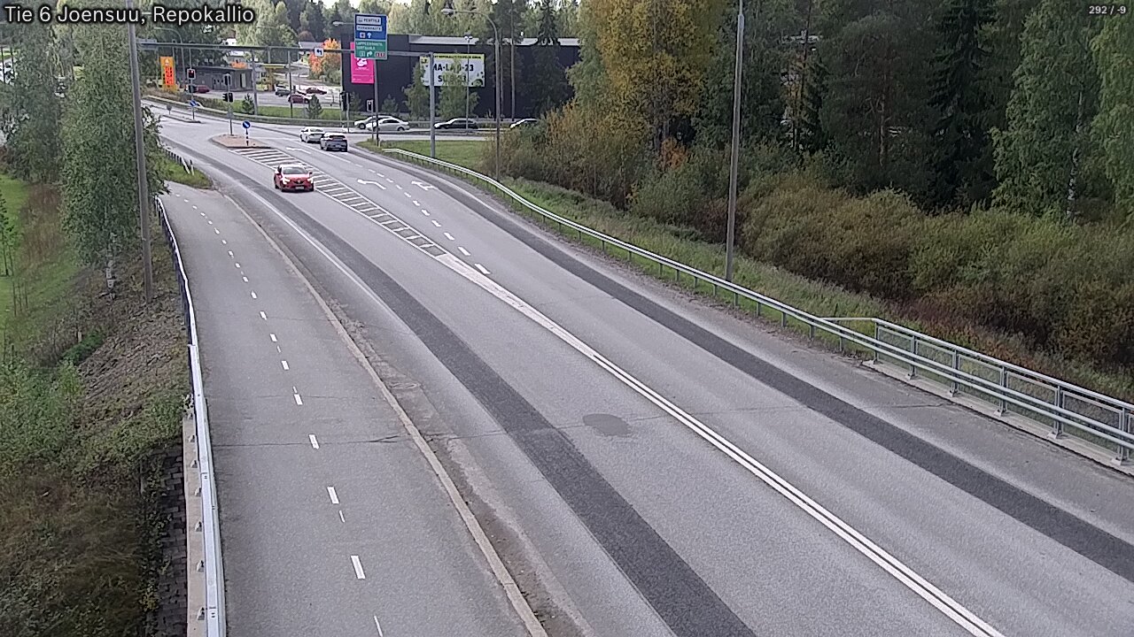 Weather Camera Image Road 6 Joensuu, Repokallio, Joensuu, Pohjois-Karjala