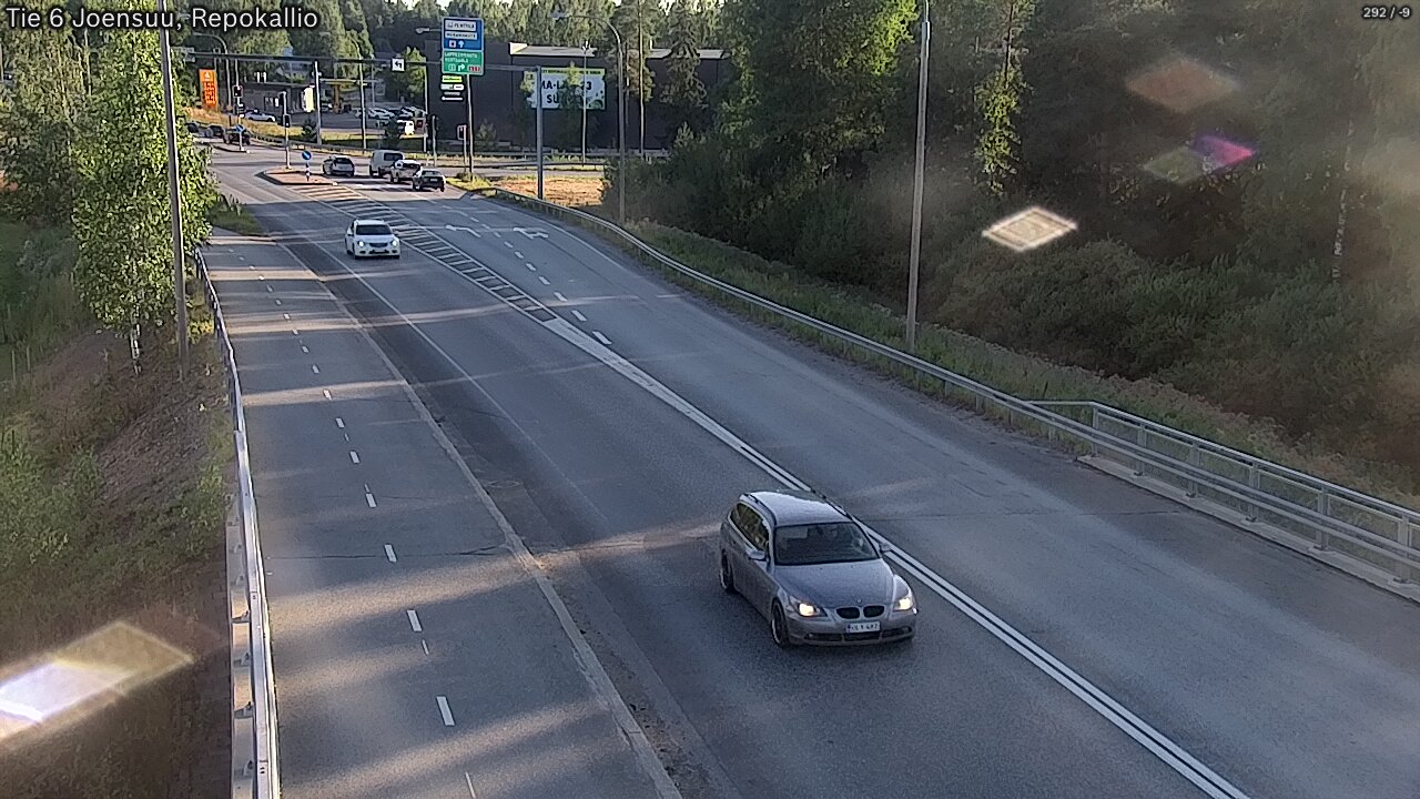 Kelikamerat Kuva Tie 6 Joensuu, Repokallio, Joensuu, Pohjois-Karjala