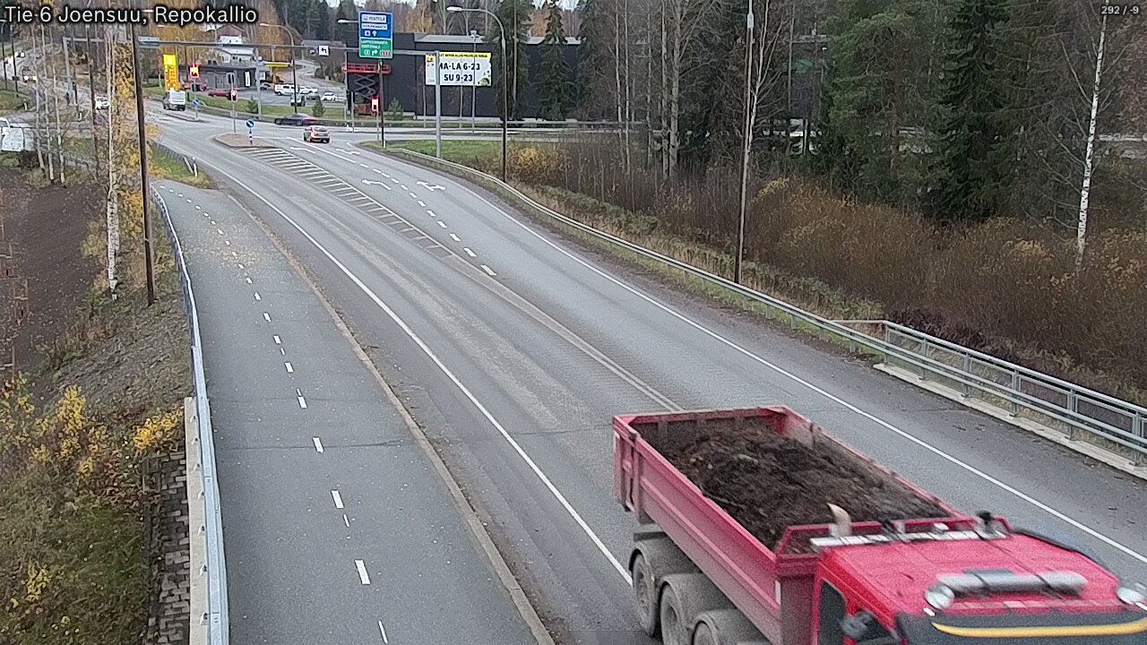 Kelikamerat Kuva Tie 6 Joensuu, Repokallio, Joensuu, Pohjois-Karjala