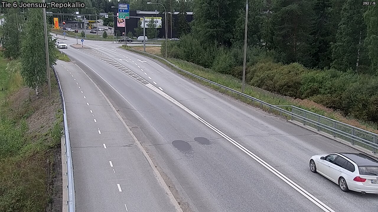 Weather Camera Image Väg 6 Joensuu, Repokallio, Joensuu, Pohjois-Karjala