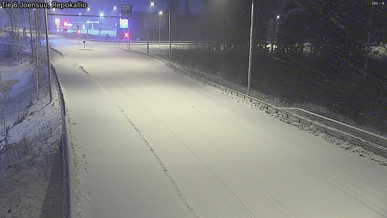 Kelikamerat Kuva Tie 6 Joensuu, Repokallio, Joensuu, Pohjois-Karjala