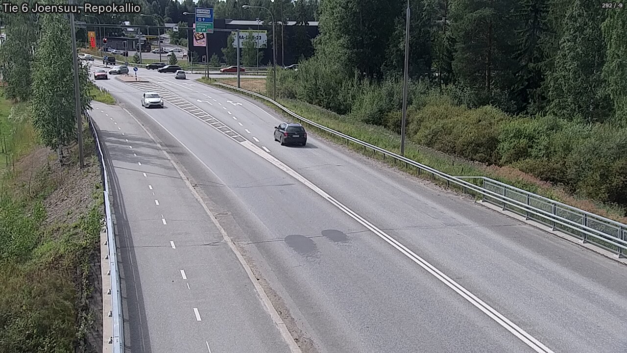 Kelikamerat Kuva Tie 6 Joensuu, Repokallio, Joensuu, Pohjois-Karjala