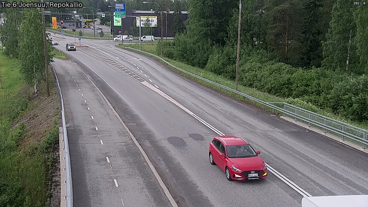 Kelikamerat Kuva Tie 6 Joensuu, Repokallio, Joensuu, Pohjois-Karjala