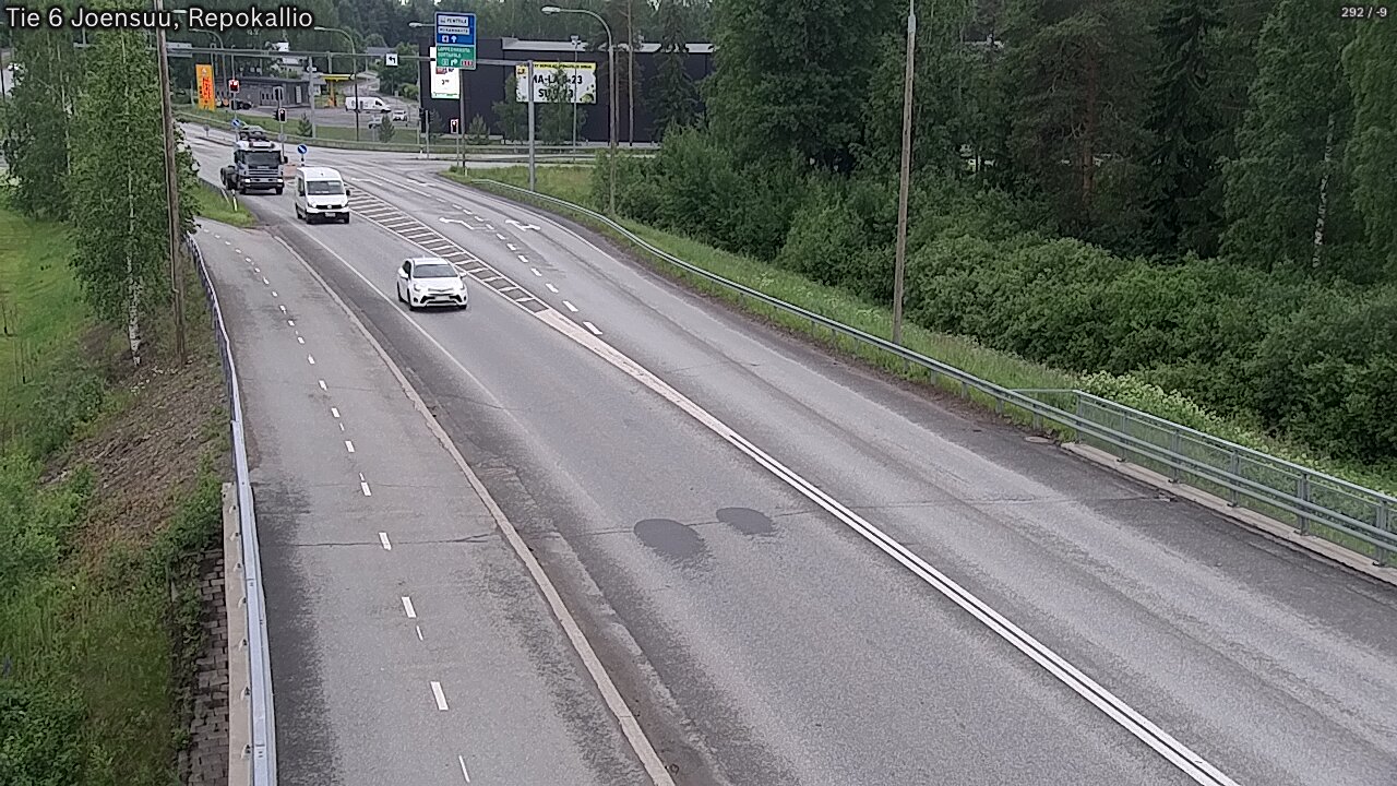 Kelikamerat Kuva Tie 6 Joensuu, Repokallio, Joensuu, Pohjois-Karjala