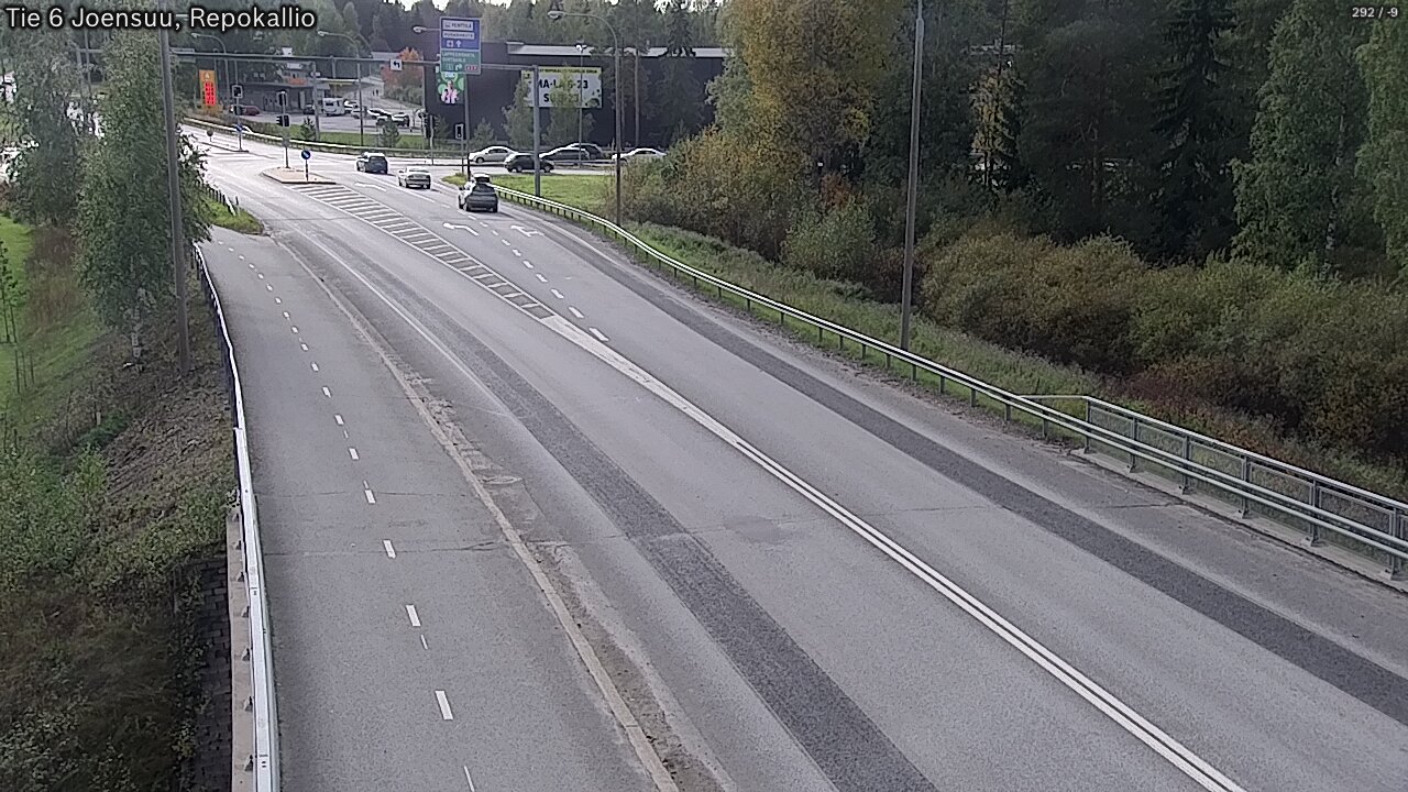 Weather Camera Image Road 6 Joensuu, Repokallio, Joensuu, Pohjois-Karjala