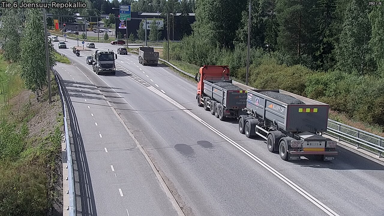 Kelikamerat Kuva Tie 6 Joensuu, Repokallio, Joensuu, Pohjois-Karjala