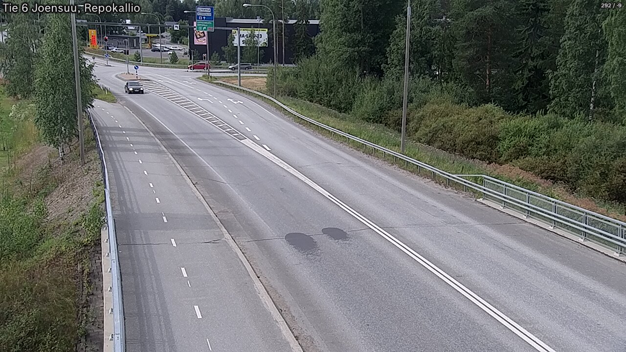 Weather Camera Image Väg 6 Joensuu, Repokallio, Joensuu, Pohjois-Karjala