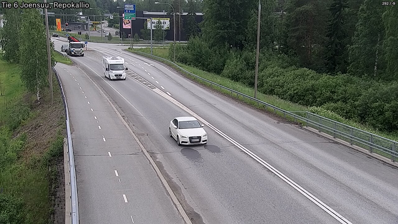 Kelikamerat Kuva Tie 6 Joensuu, Repokallio, Joensuu, Pohjois-Karjala