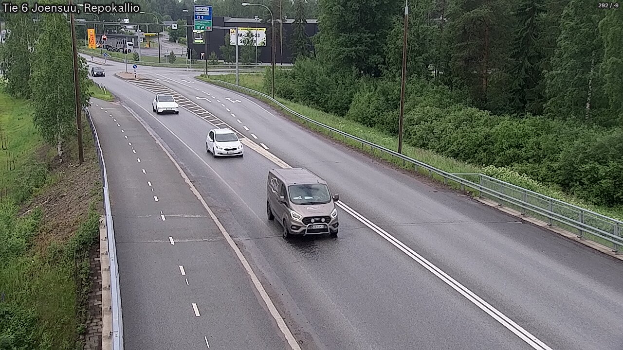 Kelikamerat Kuva Tie 6 Joensuu, Repokallio, Joensuu, Pohjois-Karjala
